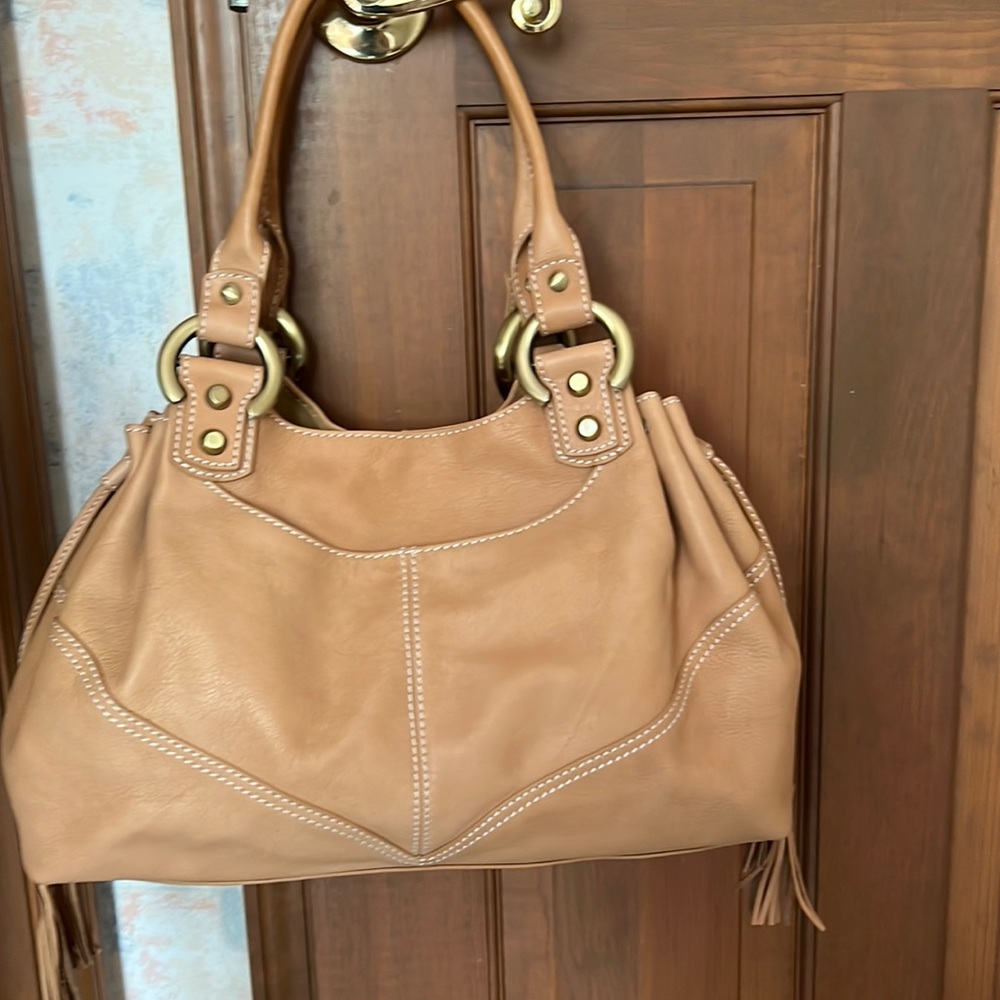 Valerie Steven Leather Handbag